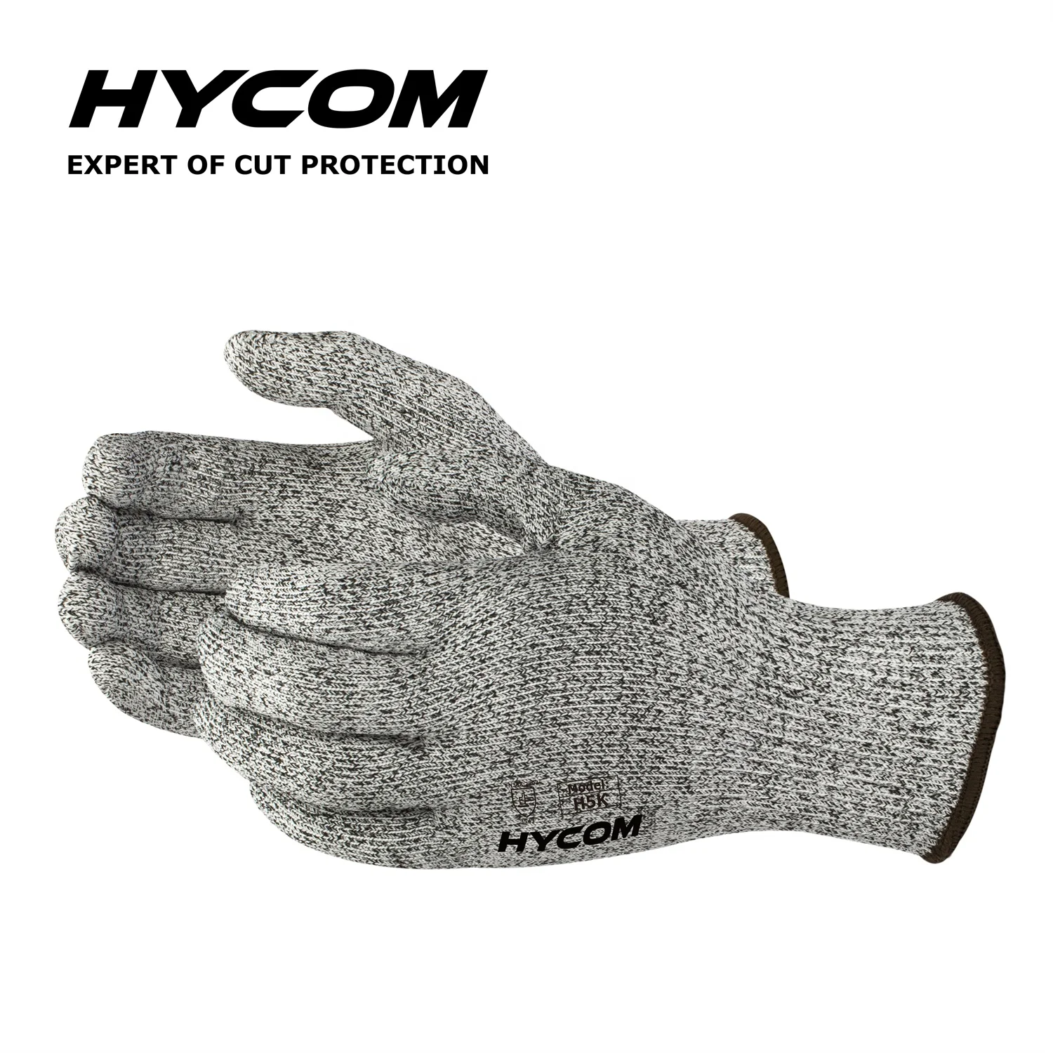Hycom H5K Reliable Cutting Gloves Food Grade for Kitchen Mandoline Slicing, Meat Cutting, Oyster Shucking