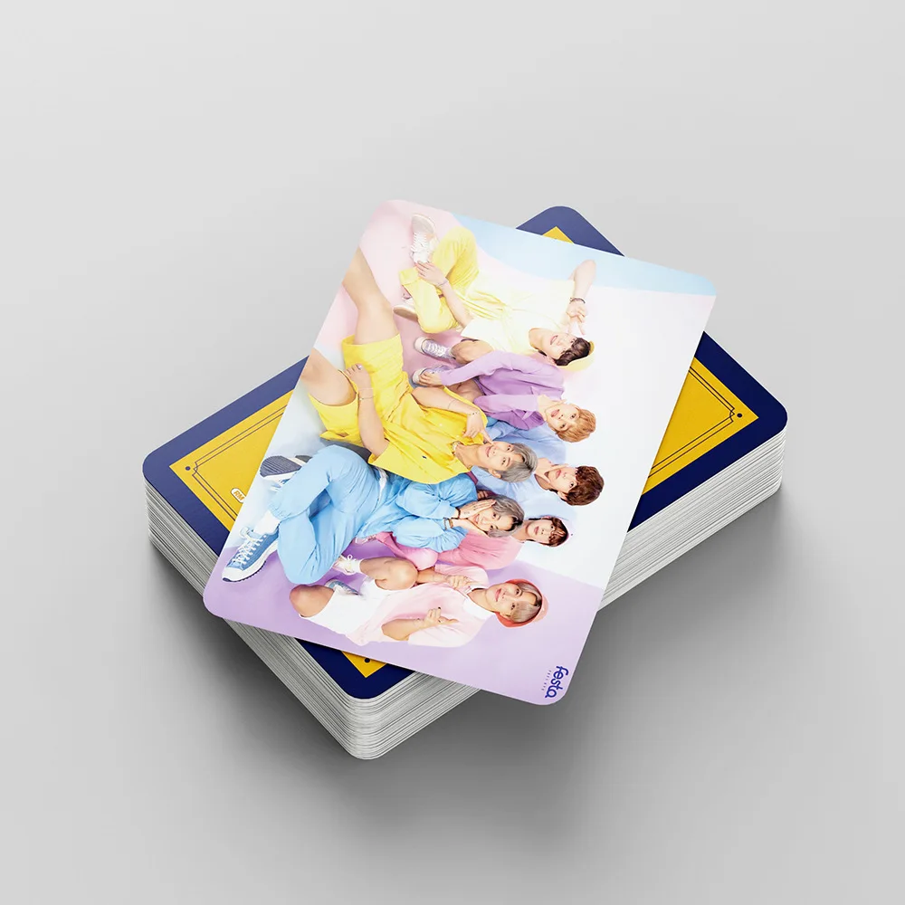  Оптовая продажа Kpop 54 шт./кор. Bangtan Boys FESTA 2021 8-я годовщина Фотокарта Lomo