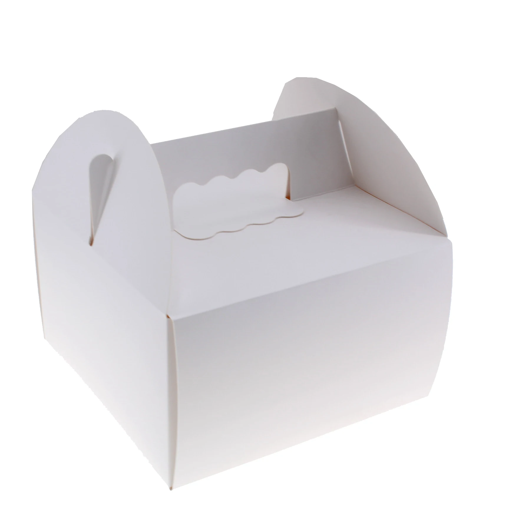 Custom Coated Paper Baking Cake Board Packaging Boxes For Biodegradable Small Cookies Baking Paper Packaging Food Box