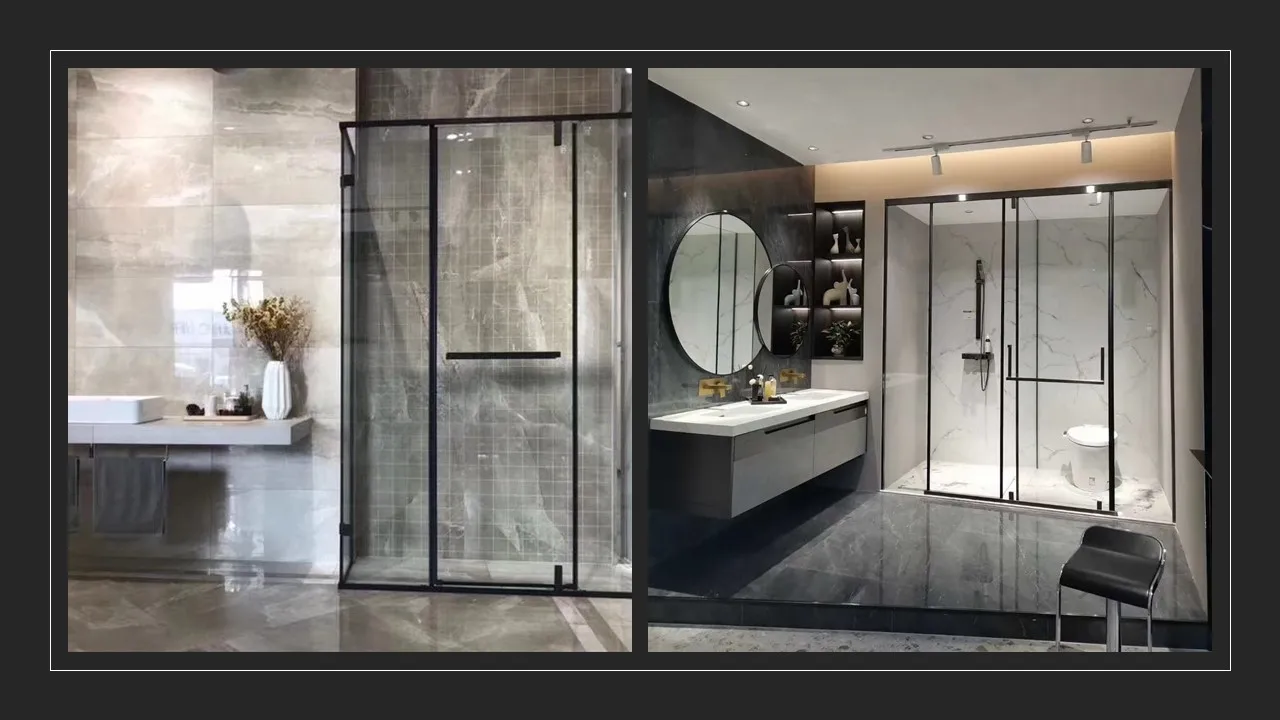 Top Quality Waterproof Bathroom wall and Ceiling Decoration PVC Outdoor Concrete Texture For Ceiling Decoration Panel PVC Wall
