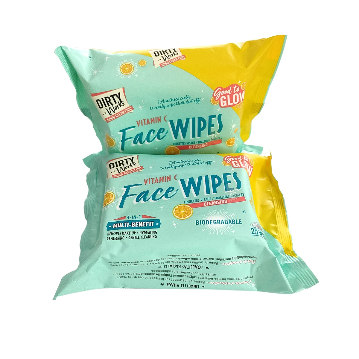 Customized Eco-Friendly Organic Material Non Woven Face Cleaning Wet Wipes Disposable Household Cleaning Wet Wipes