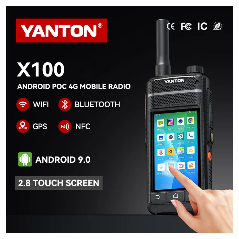 4G Walkie Talkie Global Talking Android POC Network Radio Sim Card Lte Radio Smart Phone