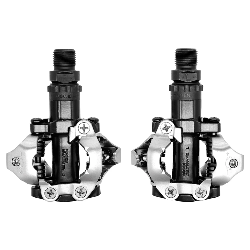PD M520 Bicycle Pedals for Mountain Bike Deore SPD Dual Sided Self-locking MTB Bicycle Pedals Original Bike Parts