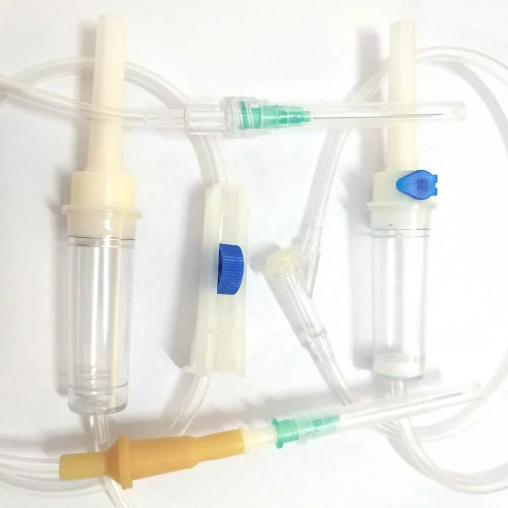 Disposable Medical Supplies Professional Manufacturer Infusion Set with Luer Slip or Luer Lock
