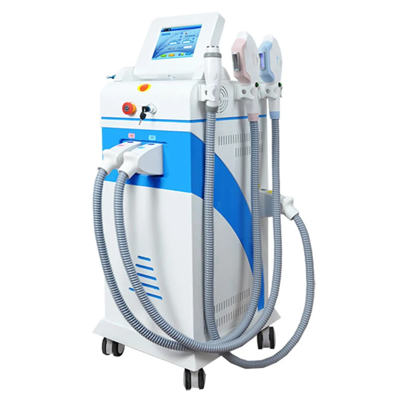 New portable IPL + Opt + SHR freckle whitening laser hair removal machine manufacturers direct supply