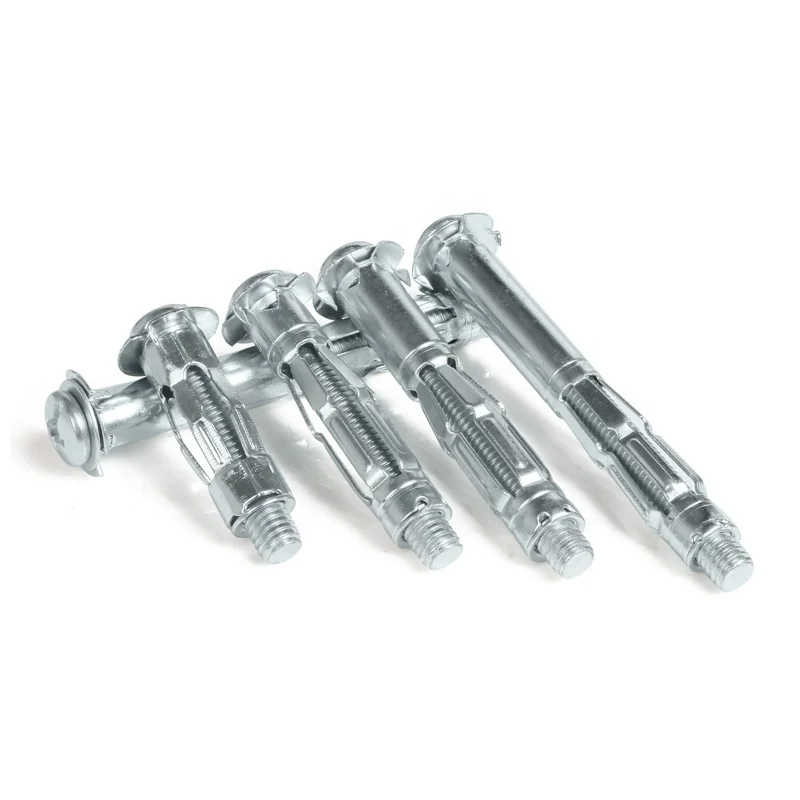 M4 M5 M6 M8 Gypsum Board Expansion Screw Aircraft Tube Pipe Hollow Wall Anchors Plugs Metal Expansion Bolt Home Improvement
