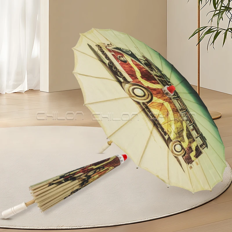 Wholesale multipurpose paper parasols White Paper Umbrella parasols japanese paper for DIY Crafts Wedding Decor