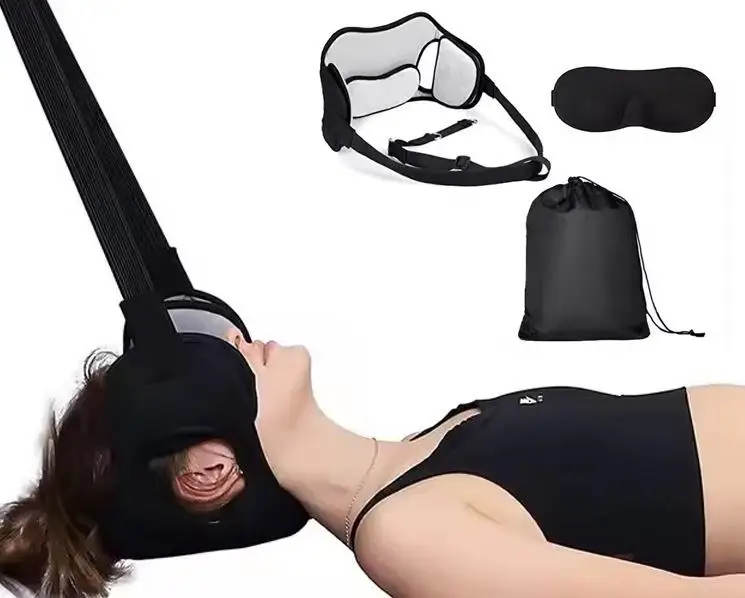 neck hammock Cervical traction strap for missing ears sooth tired neck hanging pillow
