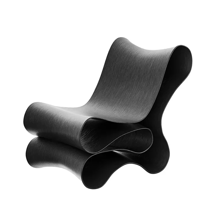Modern special-shaped chair twist chair design Profiled Noodle Lounge Chair