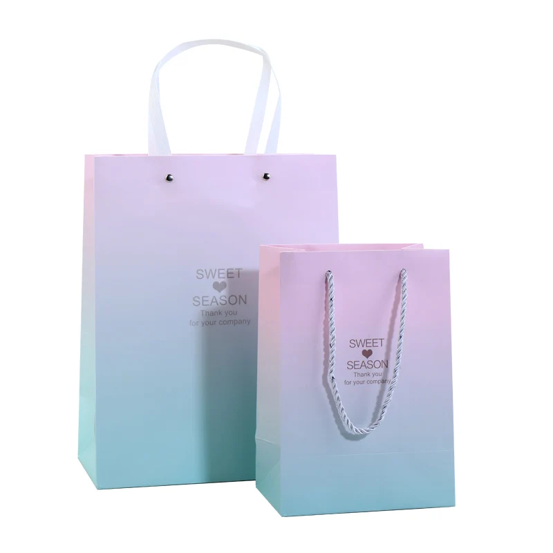 free design hot selling popular style matte black texture white paper shopping bags with pp rope handle