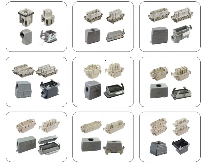 harting connectors 6 pin heavy duty SVLEC for