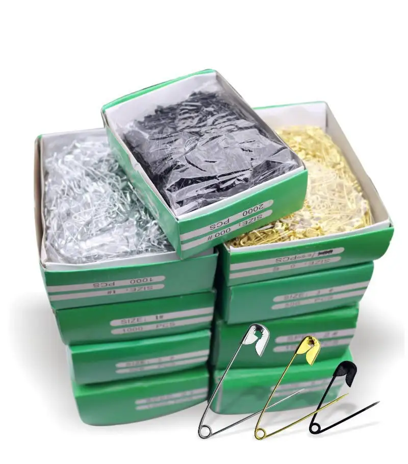 High Quality Metal Safety Pin Metal Garment Safety Pin Hang Tag Safty Pins