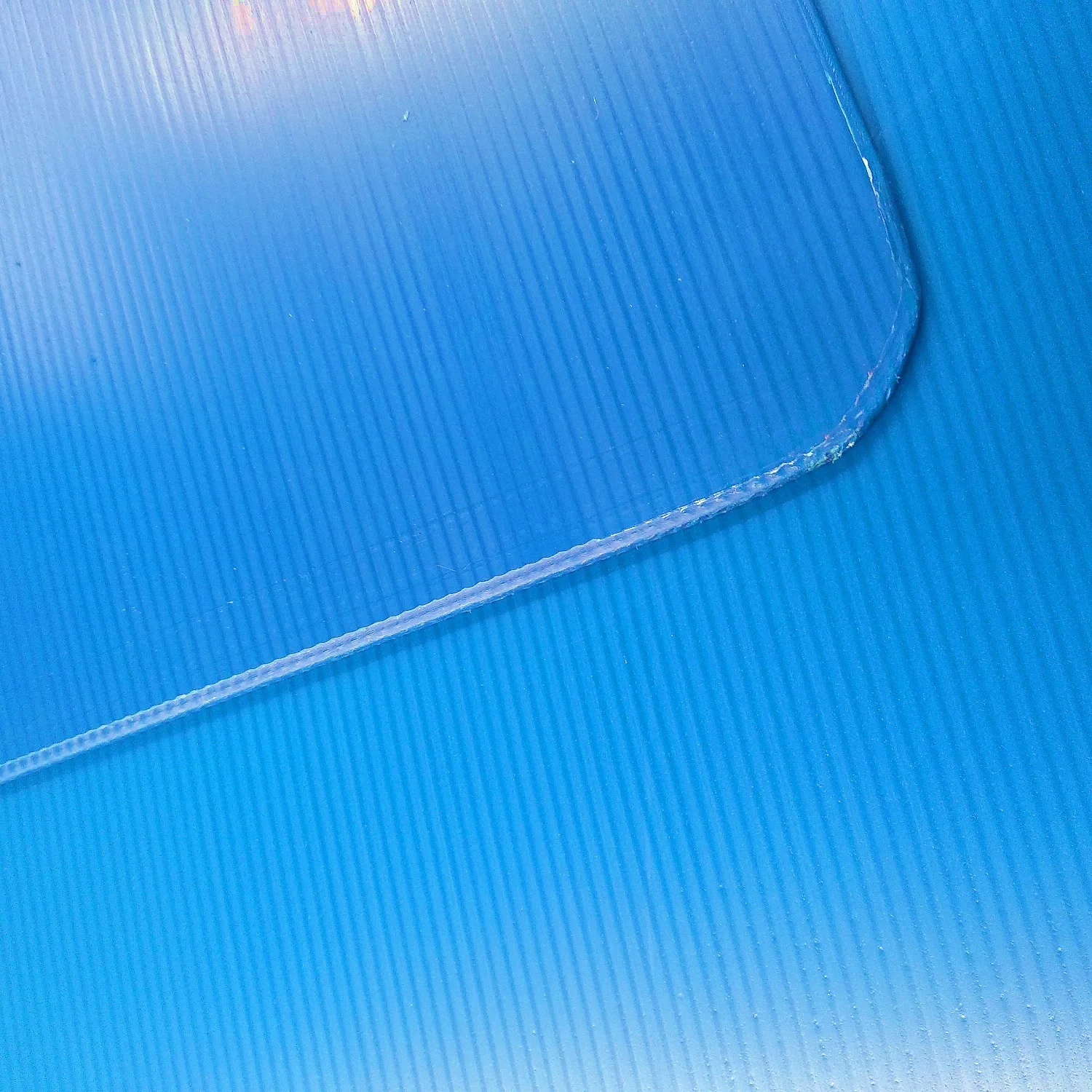 Plastic corrugated sheet for bottles layer pallet