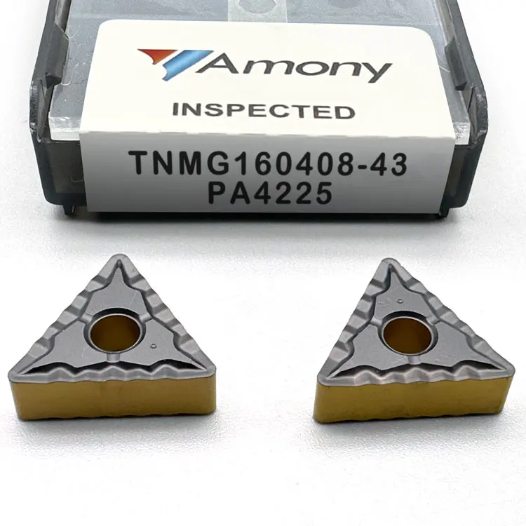 Токарный станок с ЧПУ режущие инструменты карбидная вставка TNMG160408-TM TNMG 160404/08 для нержавеющей стали