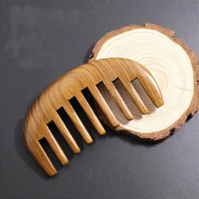 Classic Natural Wooden Hair Comb with good price
