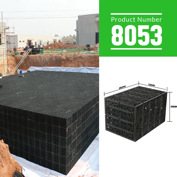 Rainwater Storage Tanks Underground Stormwater Infiltration Harvest Modular Water Tank Suppliers