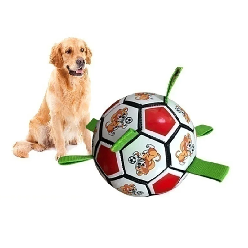 Футбольная игрушка для собак