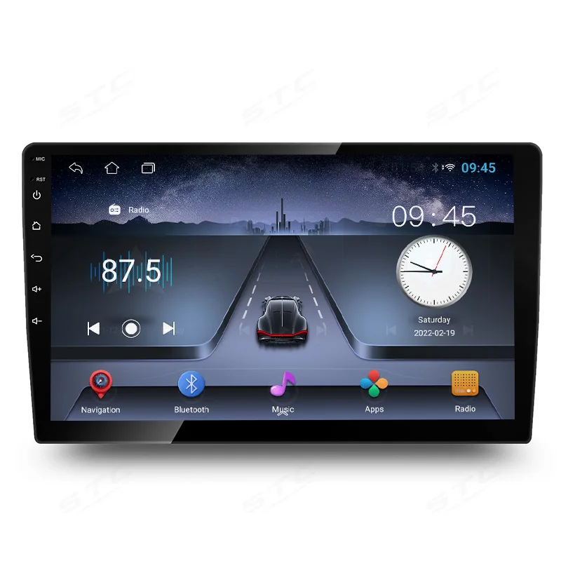 2 Din Universal 9 10 inch Android 10.0 car gps navigation  android screen car touch  dvd multimedia player video player
