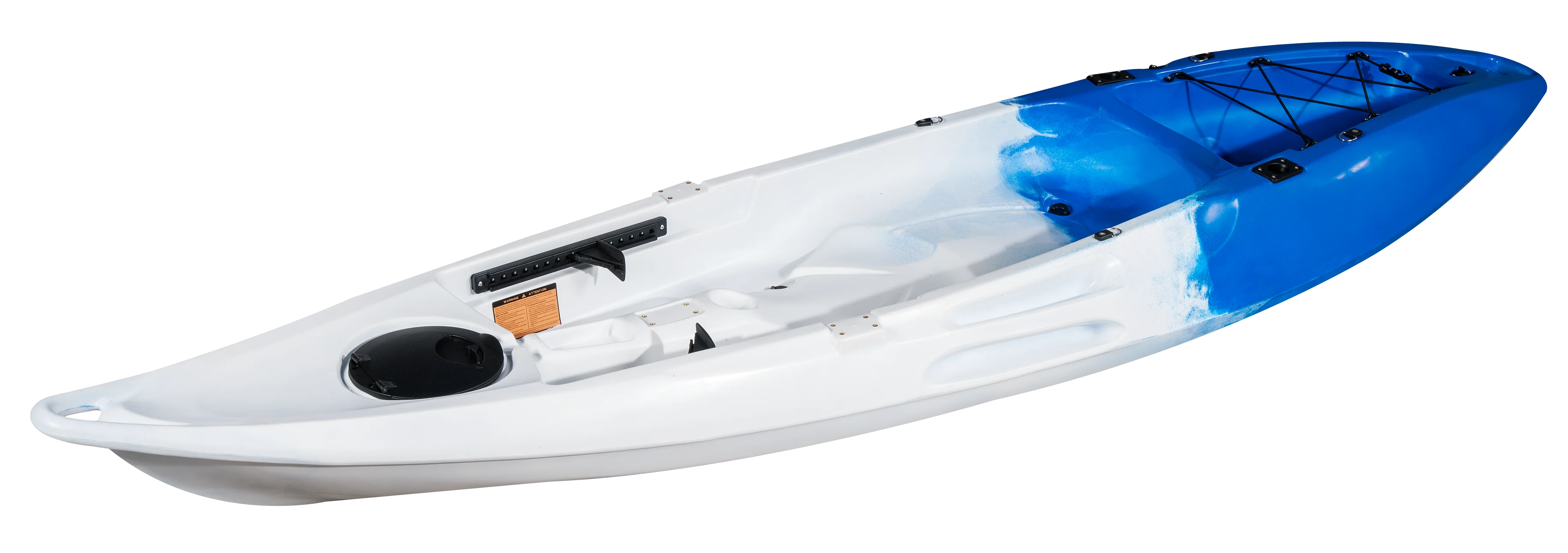 Glide Double seaters 1+1 2 person for fishing surfing cruising plastic kayak rowing boat