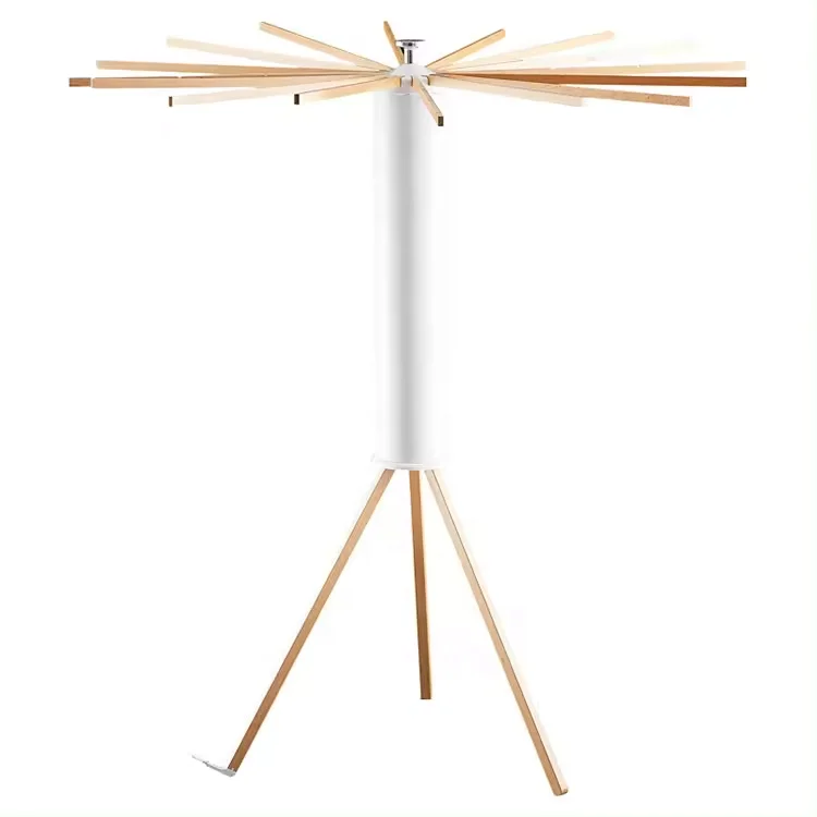 Floor Standing High Quality Fashion Space Saving Free Installed Tripod Octopus Rotating Folding Drying Clothes Racks