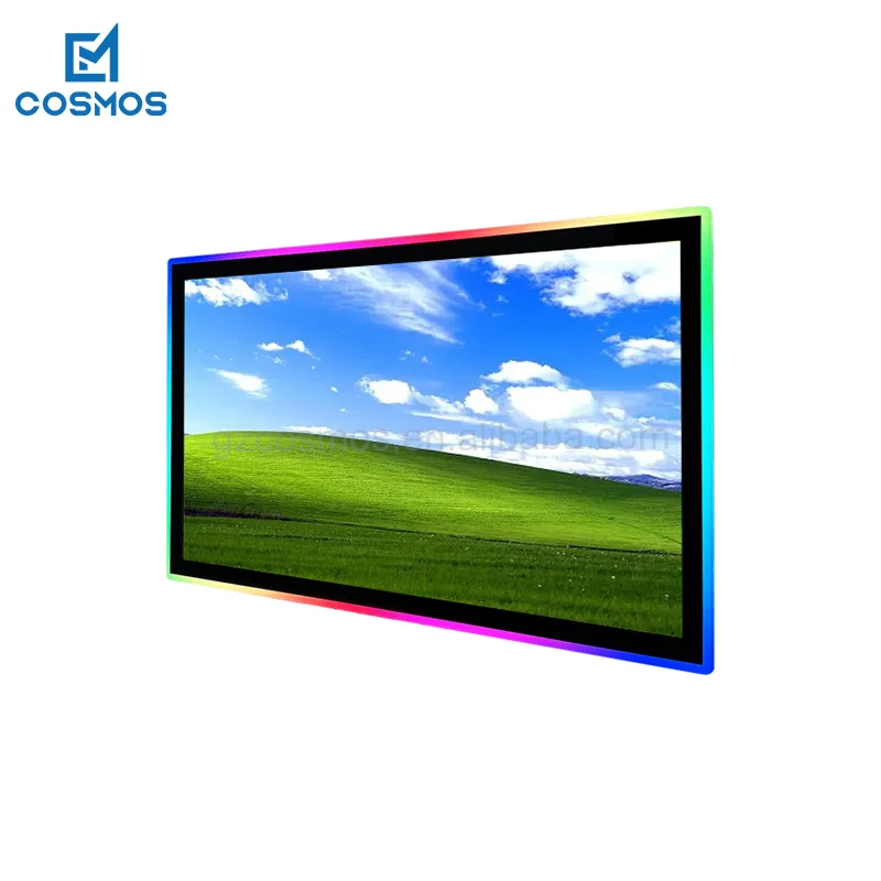 43 Inch Touch Screen Side Led Display Gaming Machine Curved Monitor For Skill Game Machine