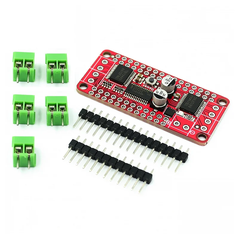PCA9685+TB6612 DC Stepper Motor Driver Board DC-Stepper-Motor