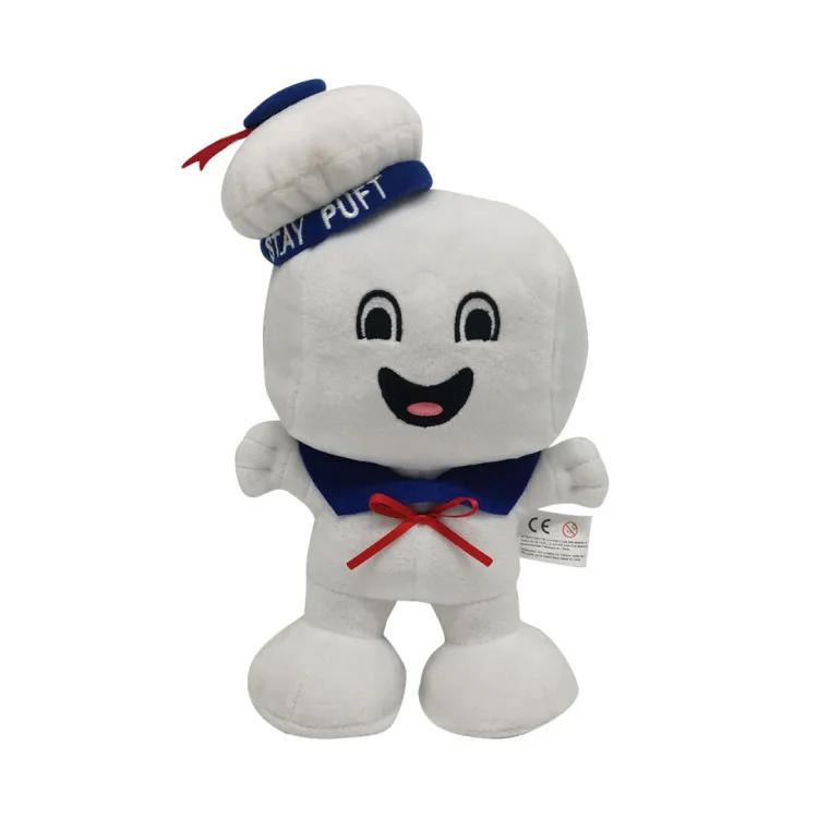 2024 New Design Doll Ghostbusters Green Ghost stuffed Toy Cartoon Peripheral Cute Child Pillow Cartoon Anime Sleep Plush Pillow