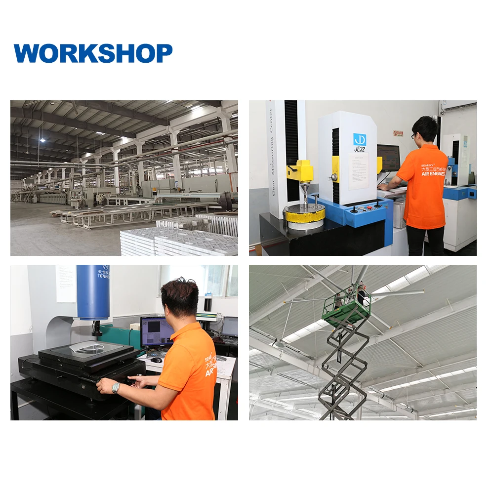 
Industria large 24ft hvls industri ceil fan 