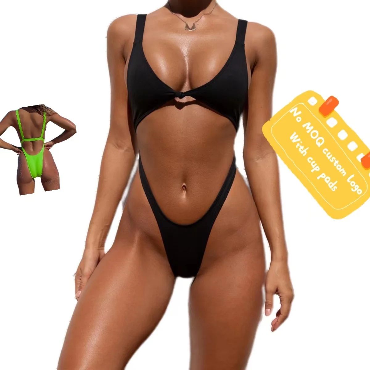 women bikinis beachwear old thong micro bikini set monokini swimwear one piece swimsuit sexy 2022 summer custom logo