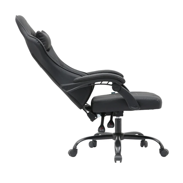 Swivel Executive Chair Office Chair Ergonomic Metal for Commercial Furniture Use Adjustable Leather Gaming Sport Seat Steel Room