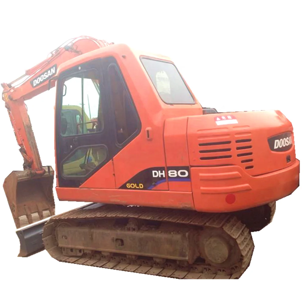 Used mini digger Doosan DH80/140/150 excavators used mini excavator prices low doosan dh80/140/150