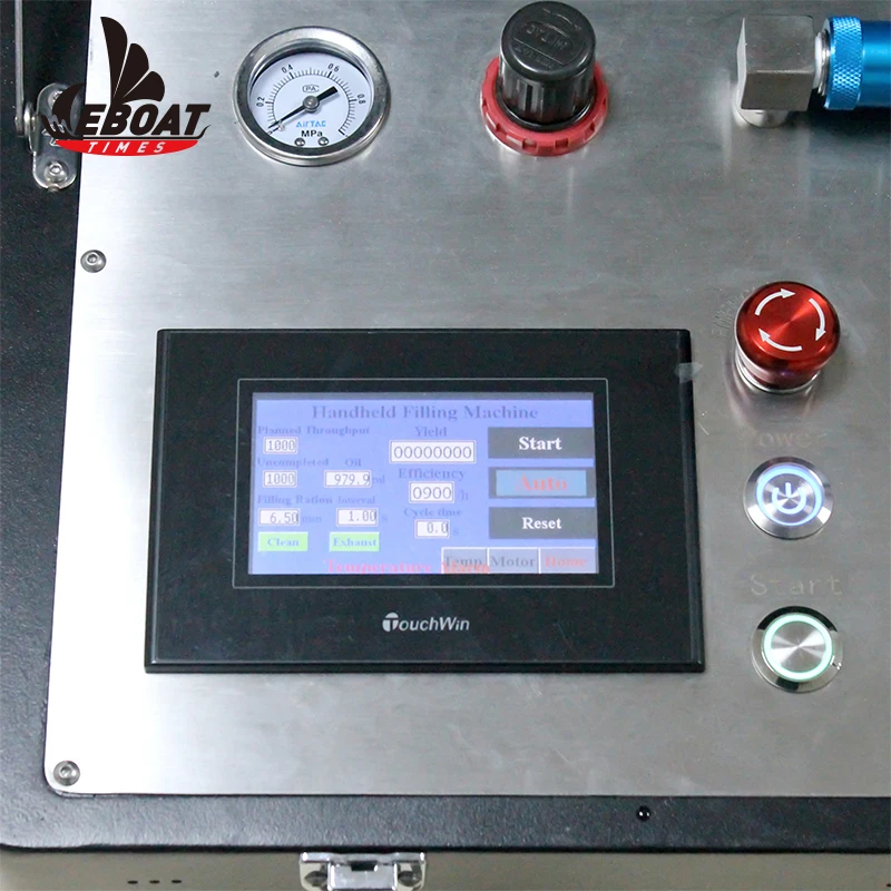 EboatTimes F1 micro dosing fully automatic ivd reagent tube filling machine