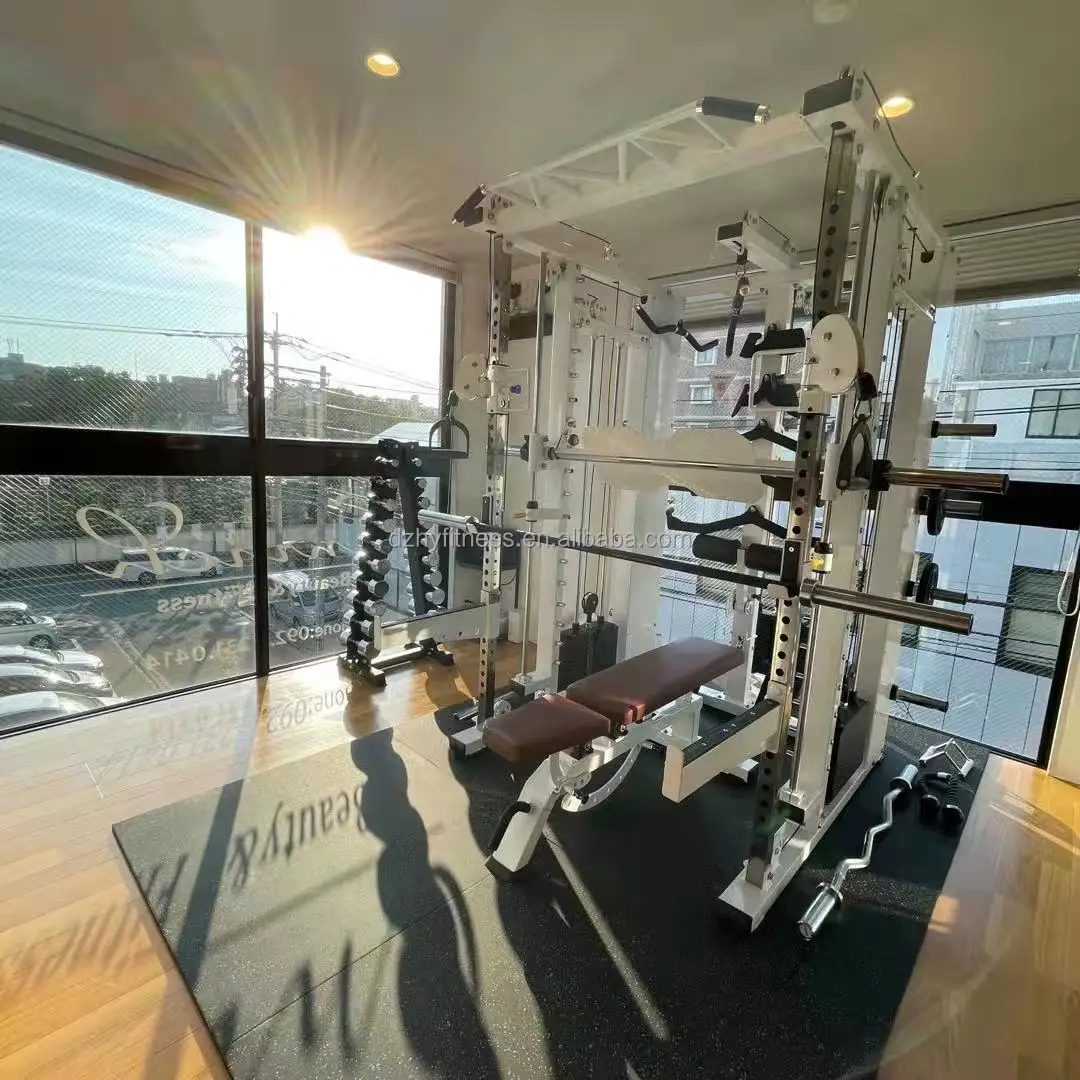 Оптовая продажа Заводская Спортивная Фитнес-технология Maquinas De Gym машина для приседаний ягодиц все в одном многофункциональная кузнечная