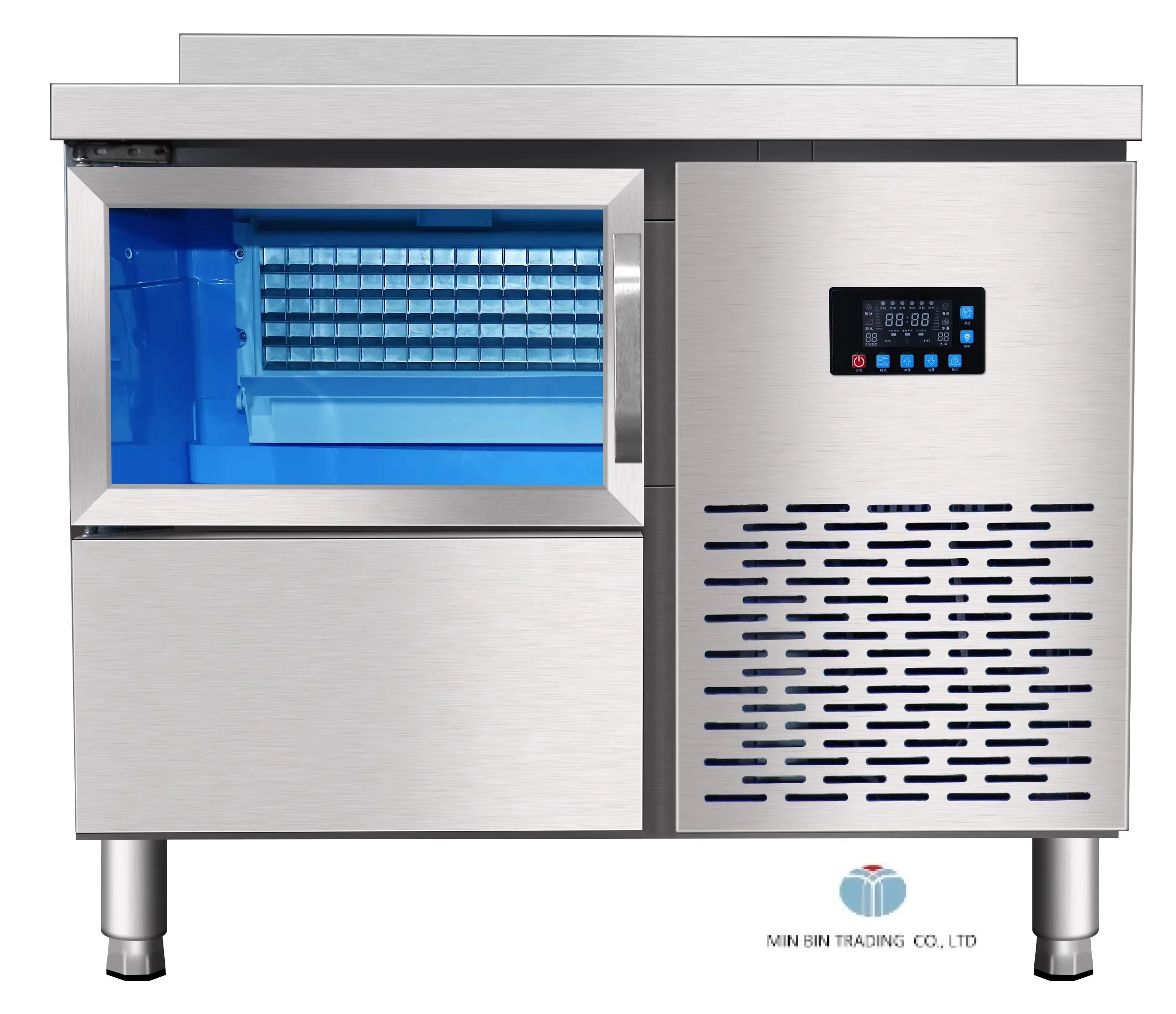 2024 Commercial High Quality Ice Maker Machine with Professional Bar Table Restaurants Hotels Competitive Price New Condition