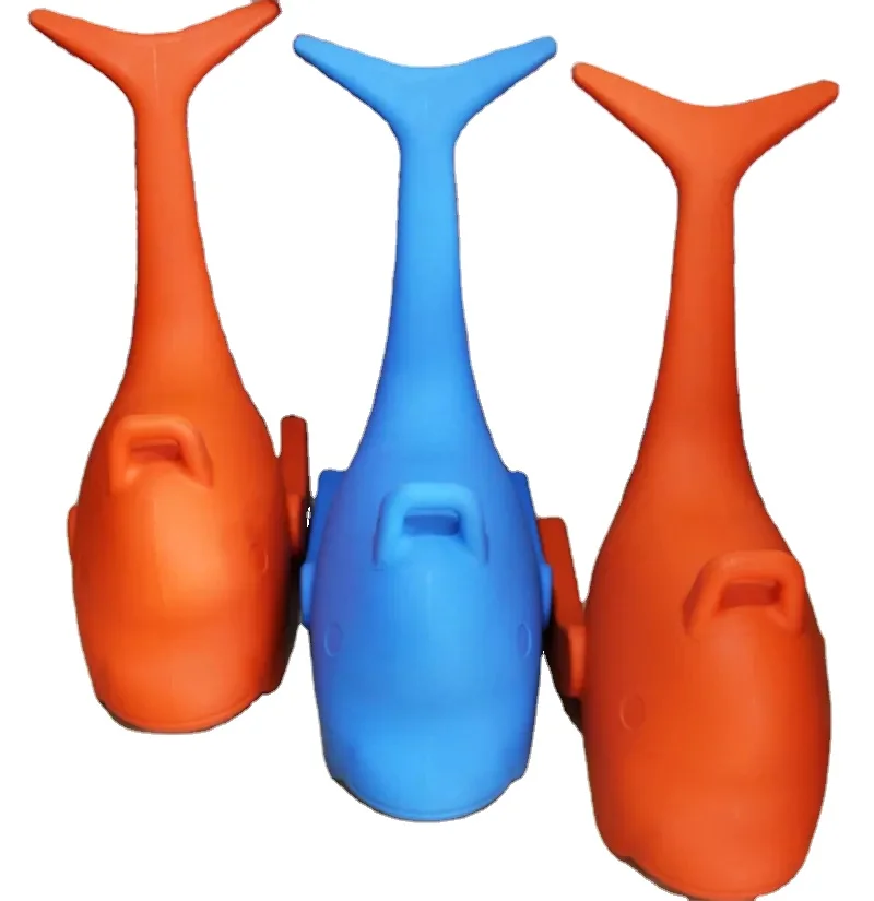 Custom Colorful Wear Proof Cold Resistant Ice Skating Assistant Animals Dolphin for kids teenagers and adults