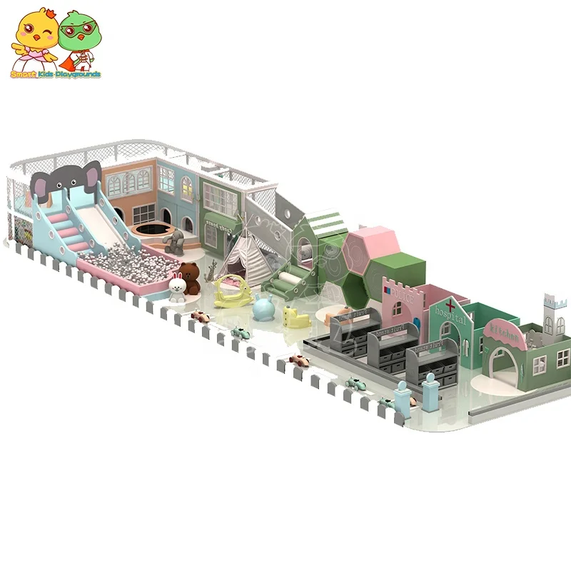 
commercial children indoor playground kids play set kids indoor playground equipment 