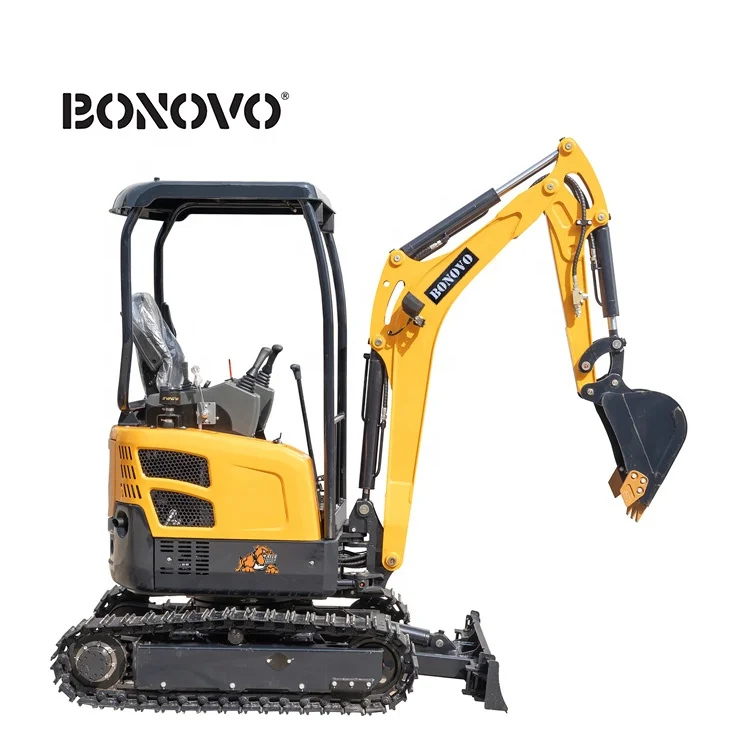 BONOVO digodog 2-тонный мини-экскаватор с поворотной стрелой и телескопической стандартной конфигурацией