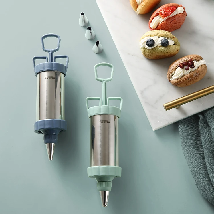High Quality Stainless Steel Cake Decorating Supplies Cupcake Injector for Baking