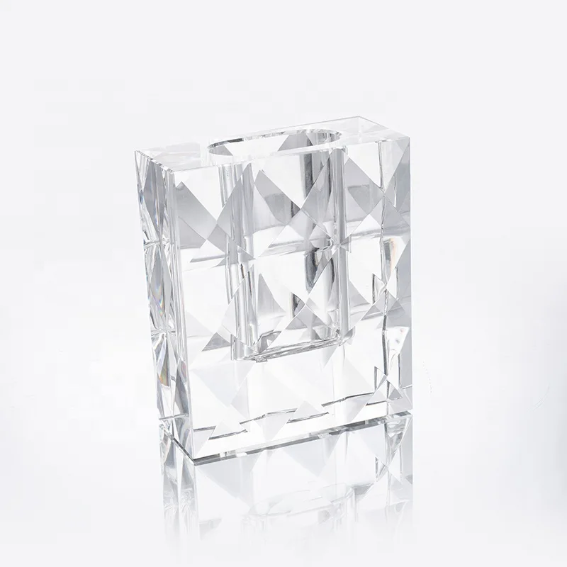 Современное уникальное Стекло K9 спальня офис стол свадебное украшение Хрустальная Цветочная ваза