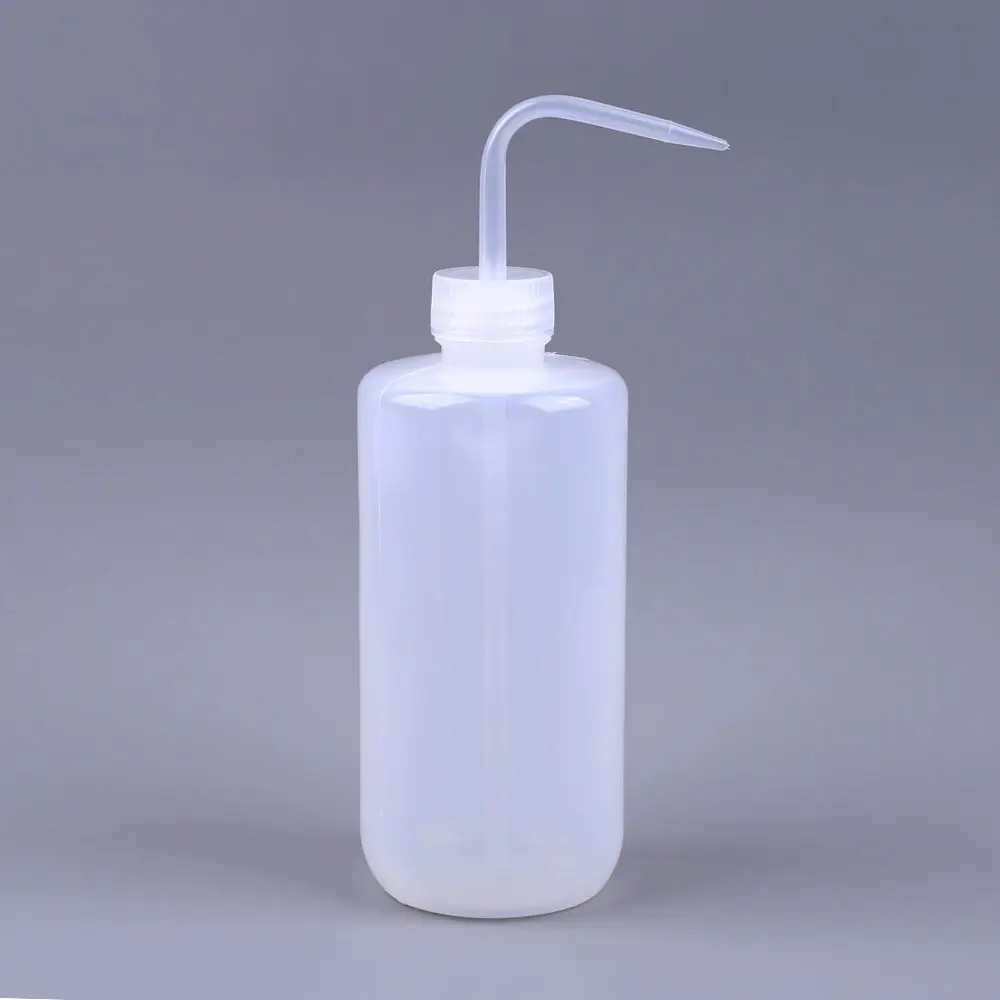 Factory wholesale chemical water rinse squirt bottle tattoo plastic squeeze wash bottle