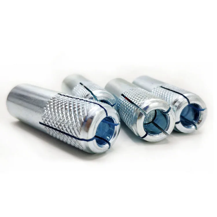 Factory Direct Sale Satisfied Package all sizes carbon steel zinc plated metric and inch Drop In Expansion Anchor