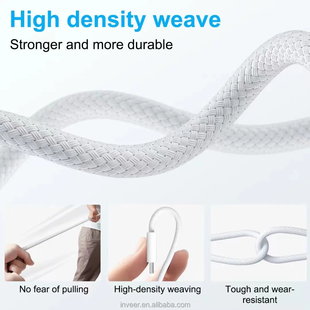 inveer 140W USB C to Magnetic 3 Charging Cable Cord 2m Compatible with MacBook Air (M2, 2022) and MacBook Pro (14-inch, M2,