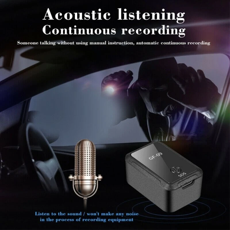 Wholesale drop shipping car accessories, GF-09 mini car gps tracker with real-time tracking, WIFI LBS AGPS Tracker