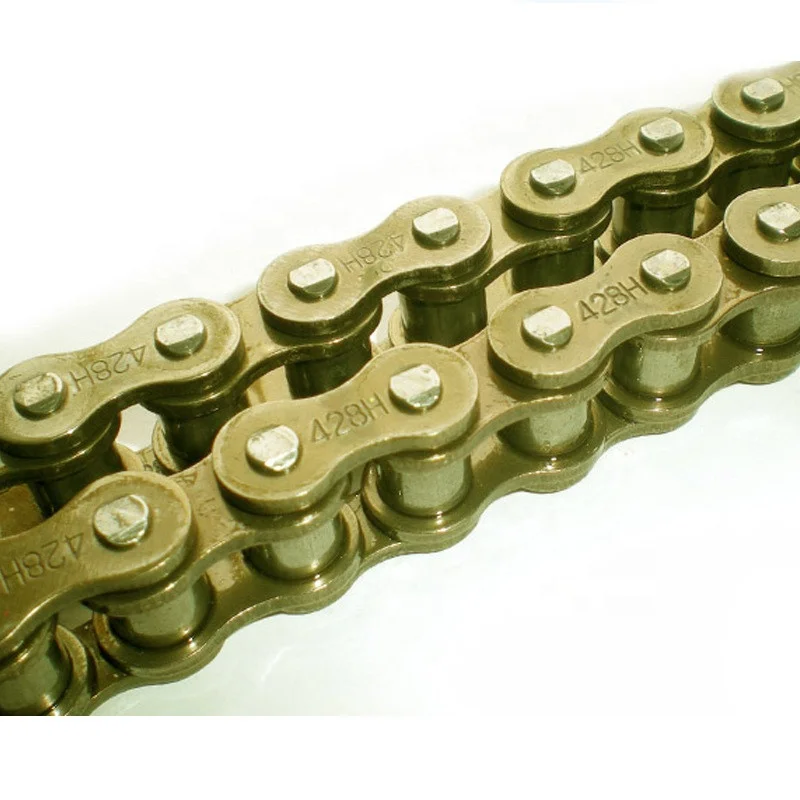 High quality steel transmission chains 530H thicken gold chain spare parts and motorcycles accessories