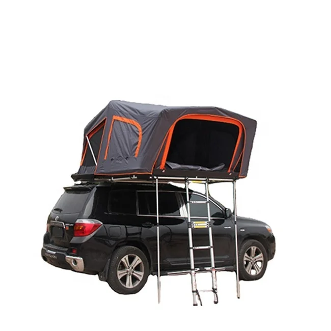 Rooftop Hardshell Tent Roof Tent High Quality Hard Shell 4*4 Car Roof Top Tent With Roof Rack
