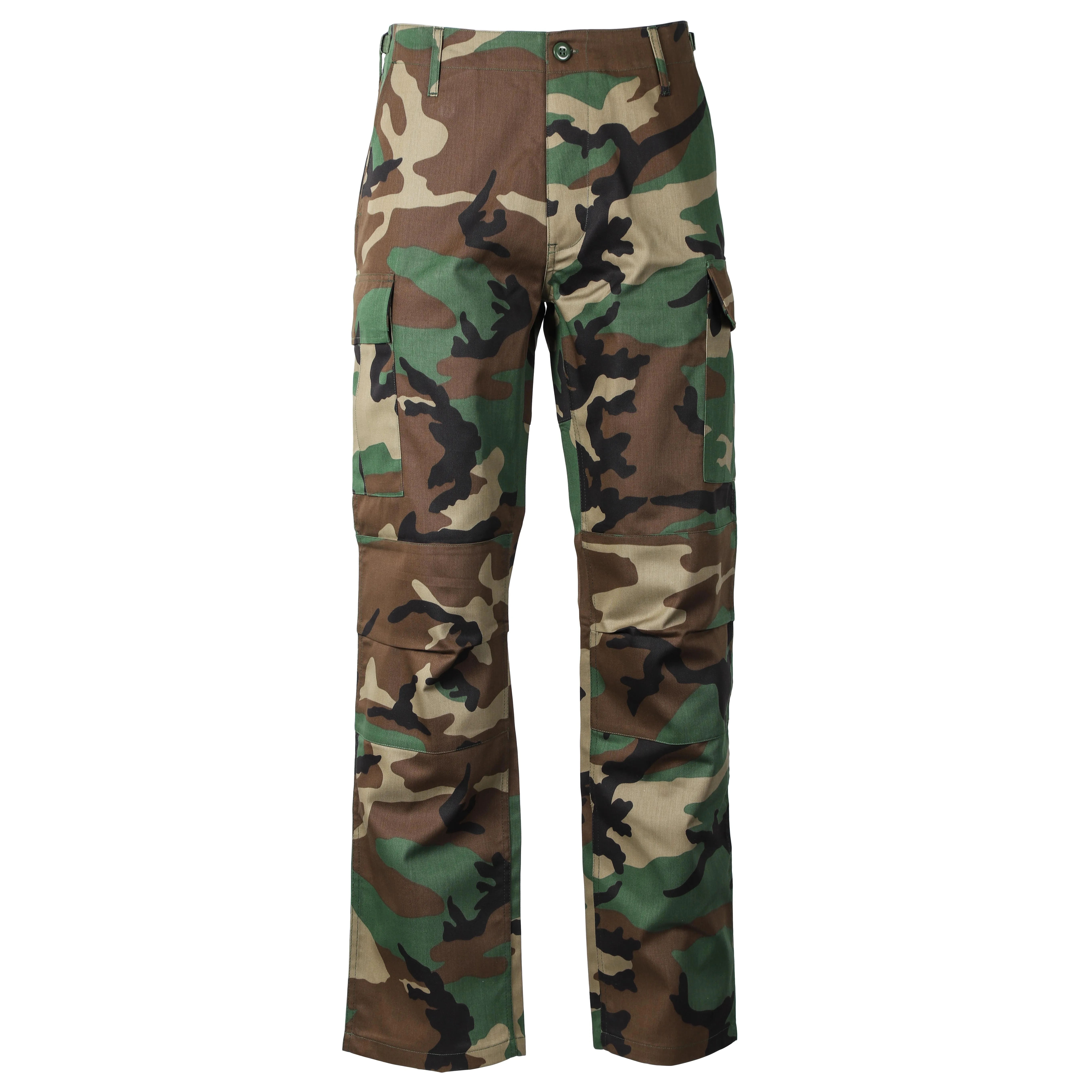 02Custom Outdoors Anti-tear 65% polyester 35% cotton Combat Uniform BDU Camouflage combat uniform