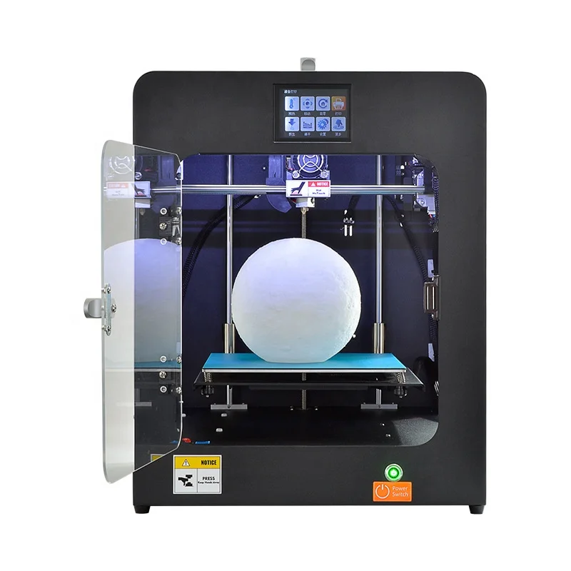 Factory Wholesale Large Size FDM 3D Printer High Precision Enclosed Impresora 3D for Moon Lamp