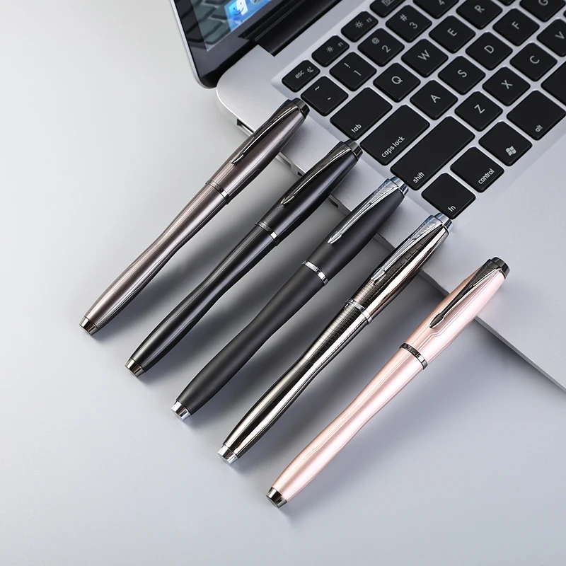2024 New Model Official Pen High Quality Metal Parker Fountain Pen OEM Business Gift Fountain Pen