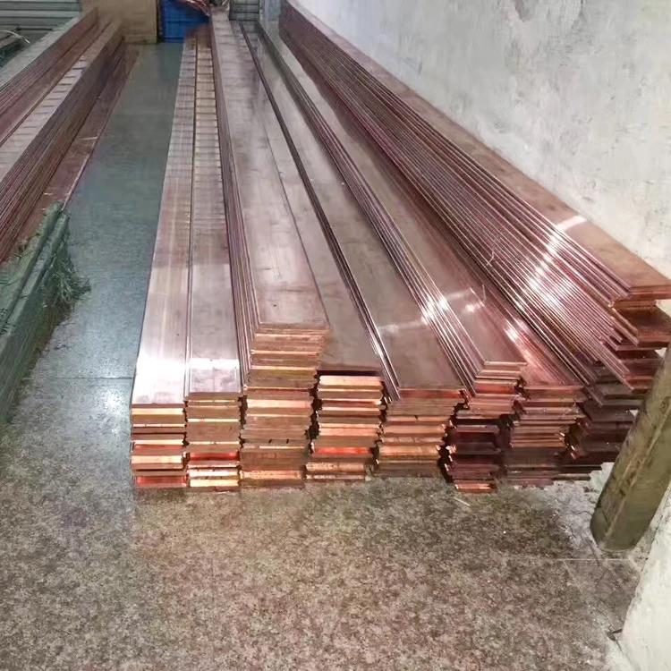 Professional Manufacturers Copper Bus bar for Machine High and low voltage electrical appliances Copper Busbar