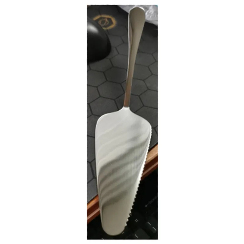 Wholesale Customization Stainless Steel silver cake server wedding for Pizza Cake Cutter